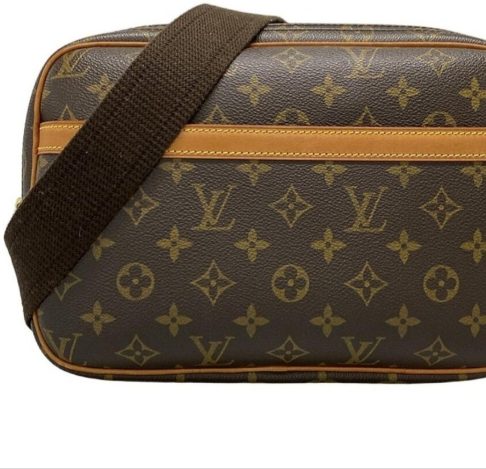 LOUIS VUITTON Reporter PM LARGE Crossbody Shoulder Bag M45254 Monogram (Unisex)